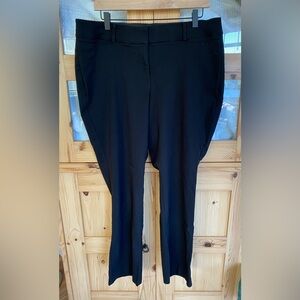 Lane Bryant Black Straight Leg Pants